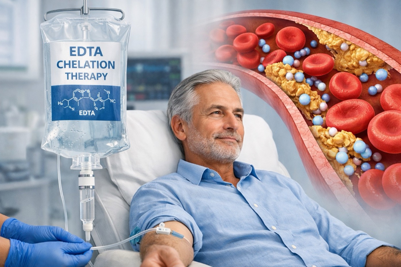 EDTA chelation infusion